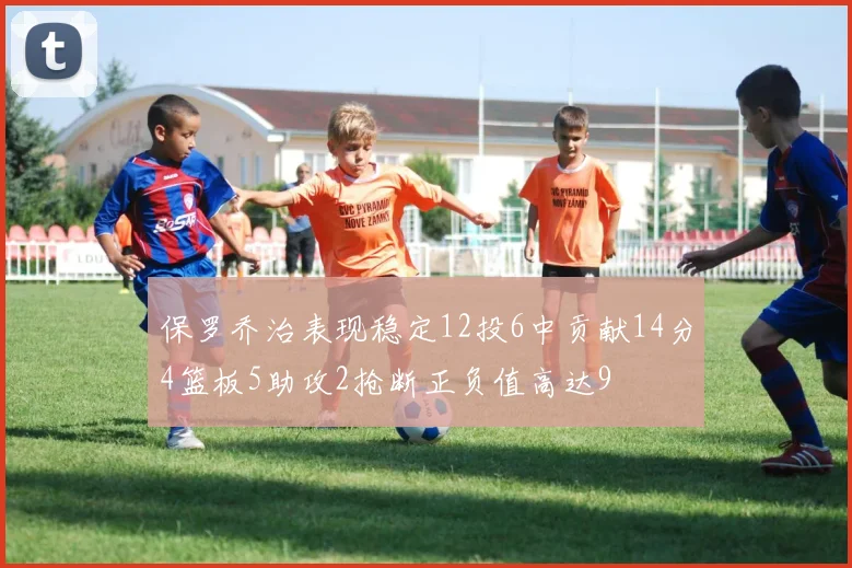 保罗乔治表现稳定12投6中贡献14分4篮板5助攻2抢断正负值高达9